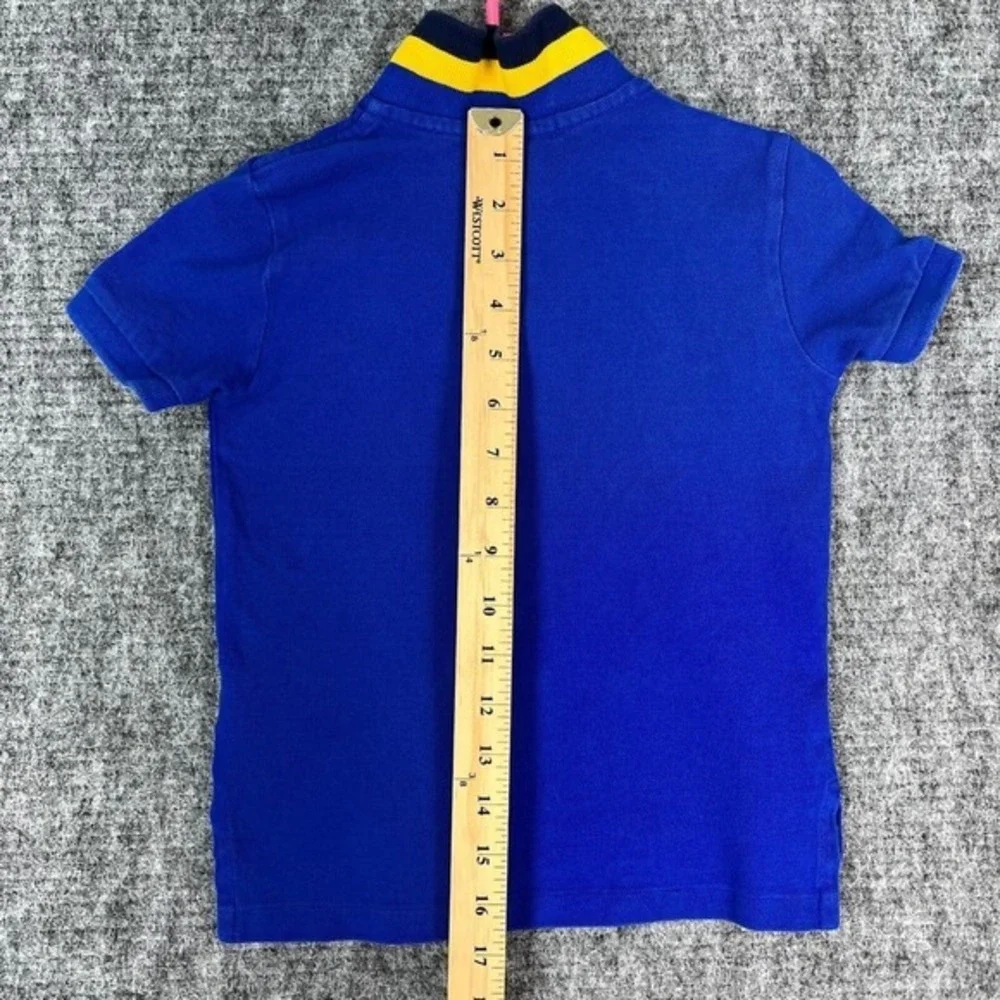 Polo Ralph Lauren Boys Size 4 Short Sleeve‎ Rugby Shirt 4 Pony Regular Fit